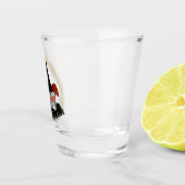 Mushroom Harvest Moon Shot Glass Glas (Rechts)