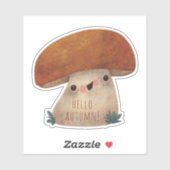 Mushroom Herfst Herfst Seizoen Thanksgiving Sticke Sticker (Vel)
