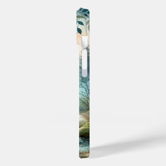 Mushroom Hollow Natuur Forest Creek Case-Mate iPhone Case (Achterkant / Links)