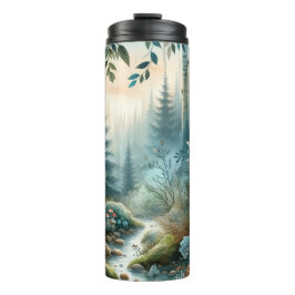 Mushroom Hollow Natuur Forest Creek Thermosbeker