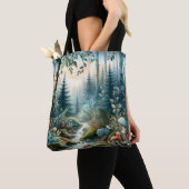 Mushroom Hollow Natuur Forest Creek Tote Bag (Dichtbij)