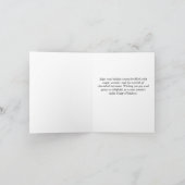  Mushroom House Christmas Kaart met Gnome (Binnen)