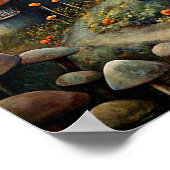 Mushroom House Poster (Hoek)