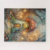 Mushroom House Puzzel (Horizontaal)
