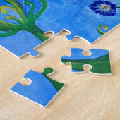 Mushroom House Puzzel met geschenkdoos (Zijkant)