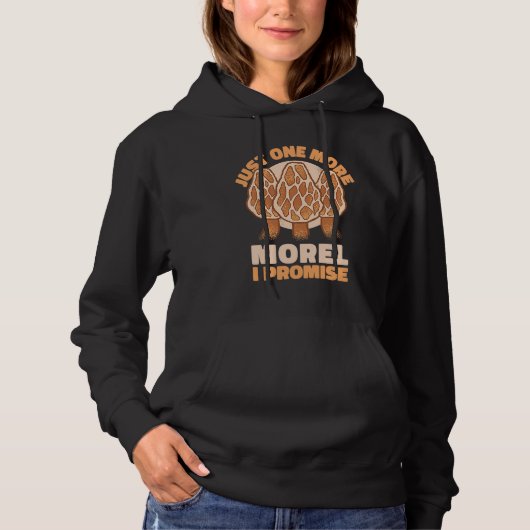 Mushroom Hunter Morel Mushrooms Richmond Mushroom Hoodie (Voorkant)