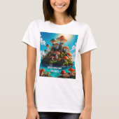 MUSHROOM ISLAND T-SHIRT (Voorkant)