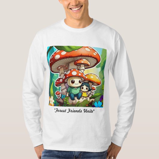 "Mushroom Joy" T-shirt (Voorkant)