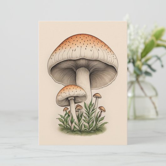 MUSHROOM KAART (Staand voorkant)