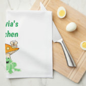 Mushroom Kikker Butterfly Keukenhanddoek (Quarter Fold)