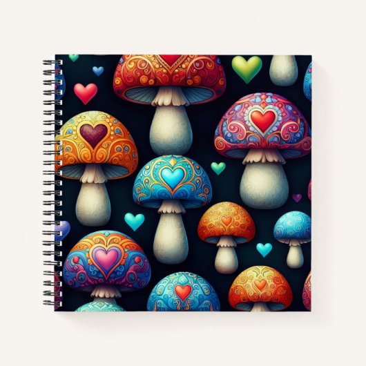 Mushroom Love Notitieboek (Voorkant)