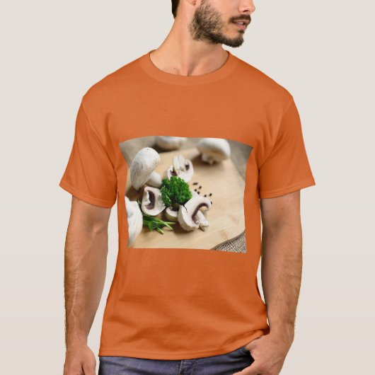 Mushroom Maaltijd Mood T-shirt (Voorkant)