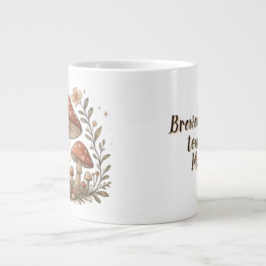 Mushroom Magic Mug Grote Koffiekop (Voorkant)