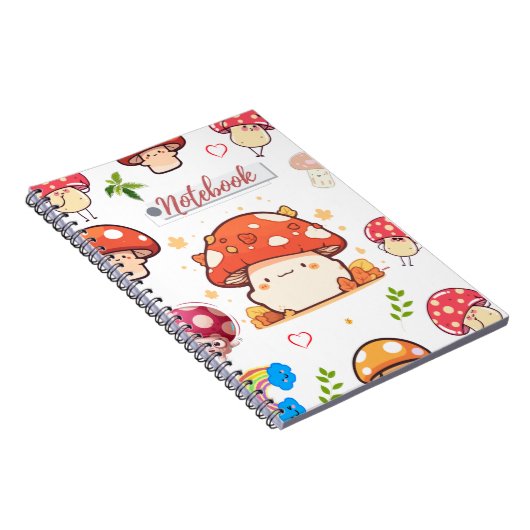 Mushroom Magic Notitieboek (Rechterzijde)