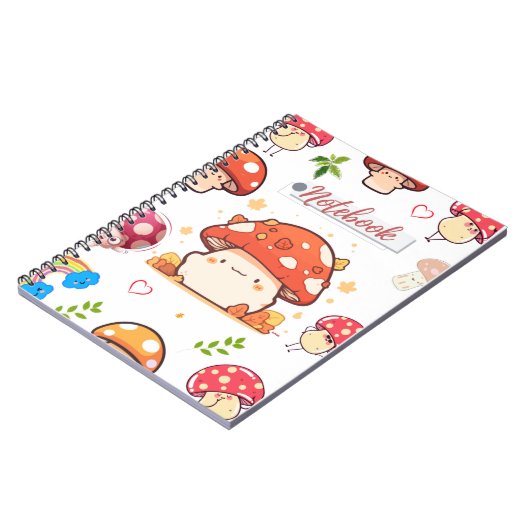 Mushroom Magic Notitieboek (Linkerzijde)