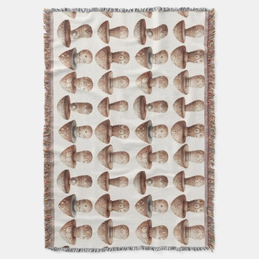 Mushroom Maker Deken (Voorkant Verticaal)