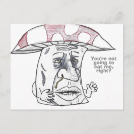 Mushroom Man Therapy Feestdagenkaart