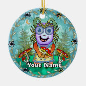 Mushroom Monster Keramisch Ornament (Voorkant)