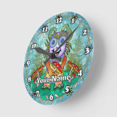 Mushroom Monster Ronde Klok (Hoek)