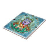 Mushroom Monster Tegeltje (Zijkant)