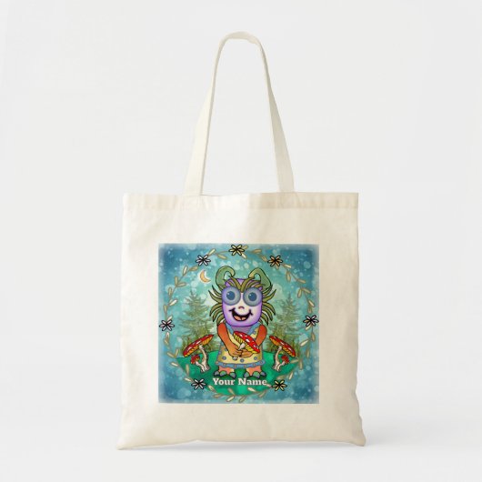 Mushroom Monster Tote Bag (Voorkant)