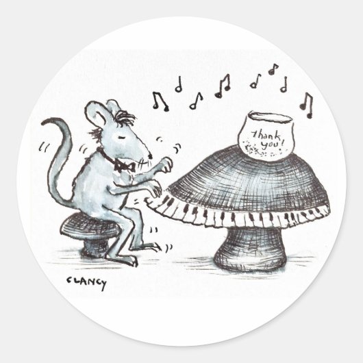 Mushroom Music sticker (Voorkant)