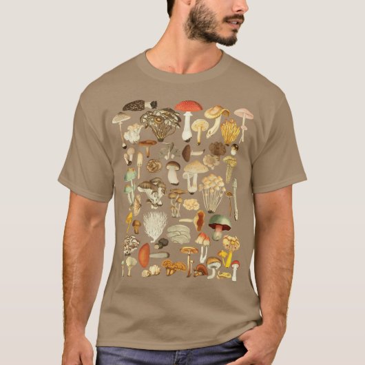 Mushroom Mycology Fungi Foraging Mushroom Whispere T-shirt (Voorkant)