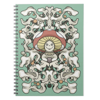 Mushroom notebook notitieboek