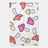 Mushroom pattern theedoek (Verticaal)