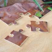 mushroom red with white dots legpuzzel (Zijkant)