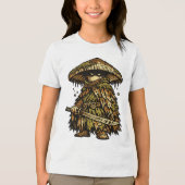 Mushroom Ronin — Geest van het Oude Woud Tri-Blend Shirt (Voorkant)