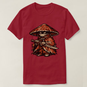 Mushroom Ronin — Grappige Zwervende Schimmel Samur T-shirt