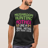 Mushroom Shirt - Natuur Tshirt - Paddenstoelenjach (Voorkant)