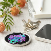 Mushroom skull sleutelhanger (Zijkant)