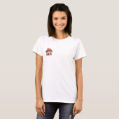 Mushroom Snail Home T-shirt (Voorkant volledig)