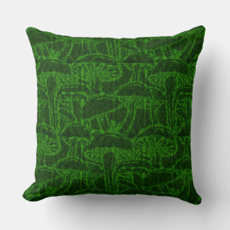 Mushroom story pattern throw pillow kussen
