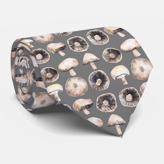 Mushroom Stropdas (Opgerold)