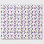 Mushroom Tarot Vibrant Psychedelic Esoteric Cadeaupapier (Vlak)