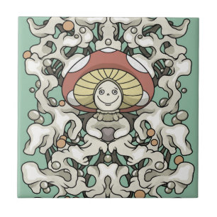 Mushroom Tegeltje