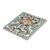 Mushroom Tegeltje (Zijkant)