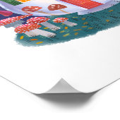 Mushroom Theepot Cottage Art Print (Hoek)