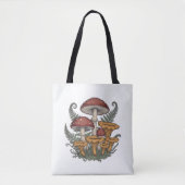 Mushroom Tote Bag (Voorkant)
