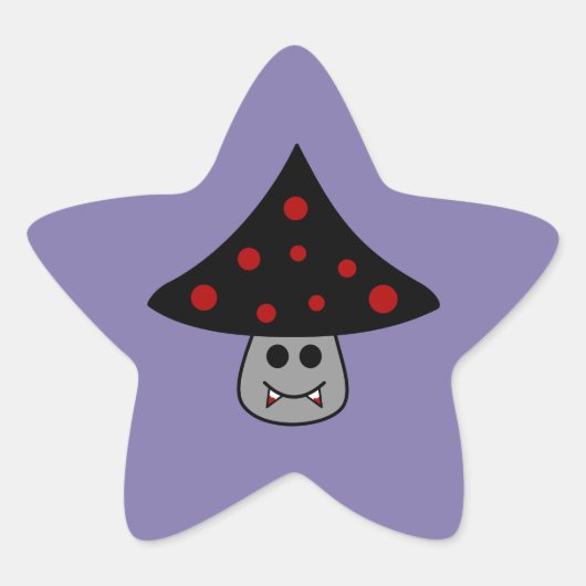 Mushroom Vampire Stickers (Voorkant)