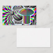 Mushroom Visions (verander de woorden) Visitekaartje (Voorkant / Achterkant)