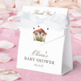 Mushroom vlinder thema Baby shower dank u Bedankdoosjes