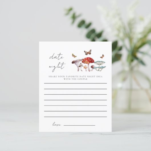 Mushroom Vrijgezellenfeest Datum Nachtideeën (Staand voorkant)