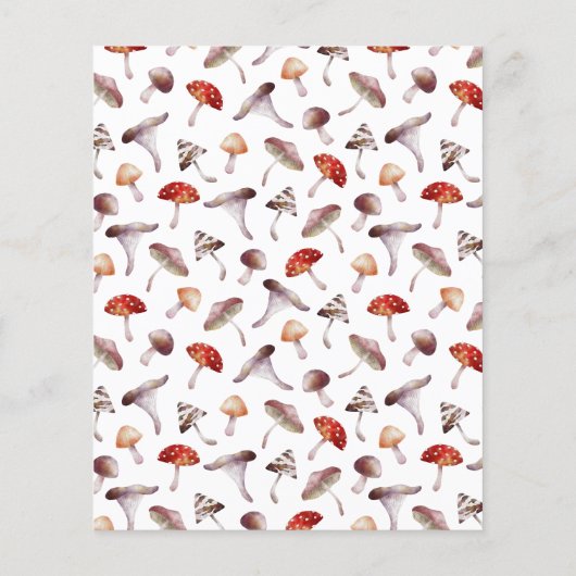 Mushroom Vrijgezellenfeest Datum Nachtideeën (Achterkant)