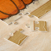 Mushroom Whimsical Autumn Fantasy Legpuzzel (Zijkant)