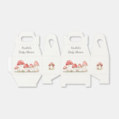 Mushroom Whimsical Gender Neutral Cute Baby Shower Bedankdoosjes (Uitgevouwen)