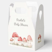 Mushroom Whimsical Gender Neutral Cute Baby Shower Bedankdoosjes (Geopend)